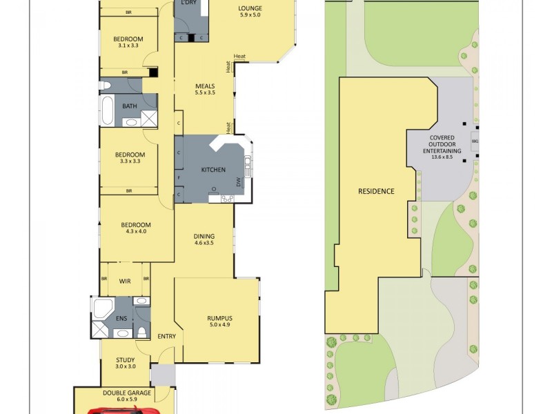 26 Romeo Court, Mill Park VIC 3082 Floorplan