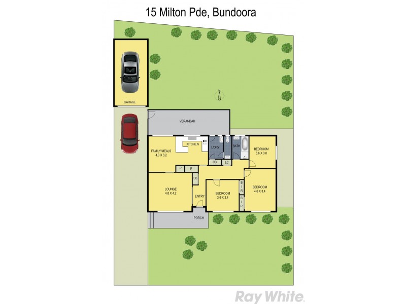 15 Milton Parade, Bundoora VIC 3083 Floorplan