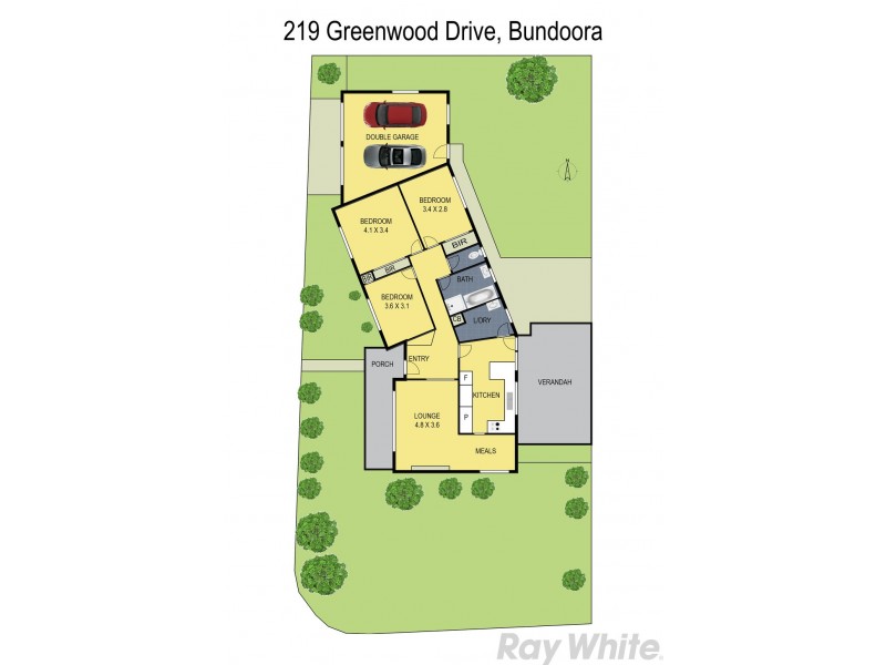 219 Greenwood Drive, Bundoora VIC 3083 Floorplan