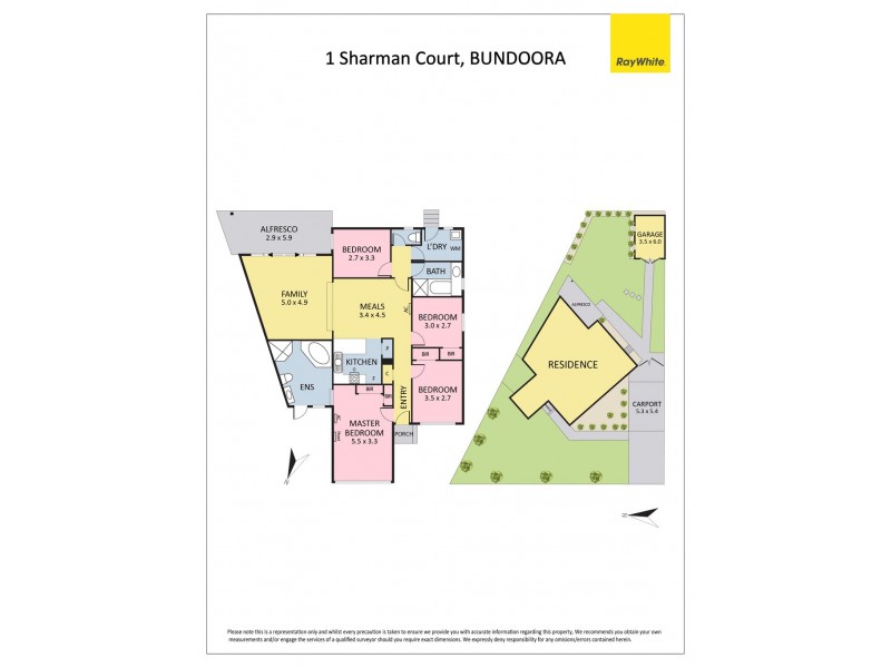 1 Sharman Court, Bundoora VIC 3083 Floorplan