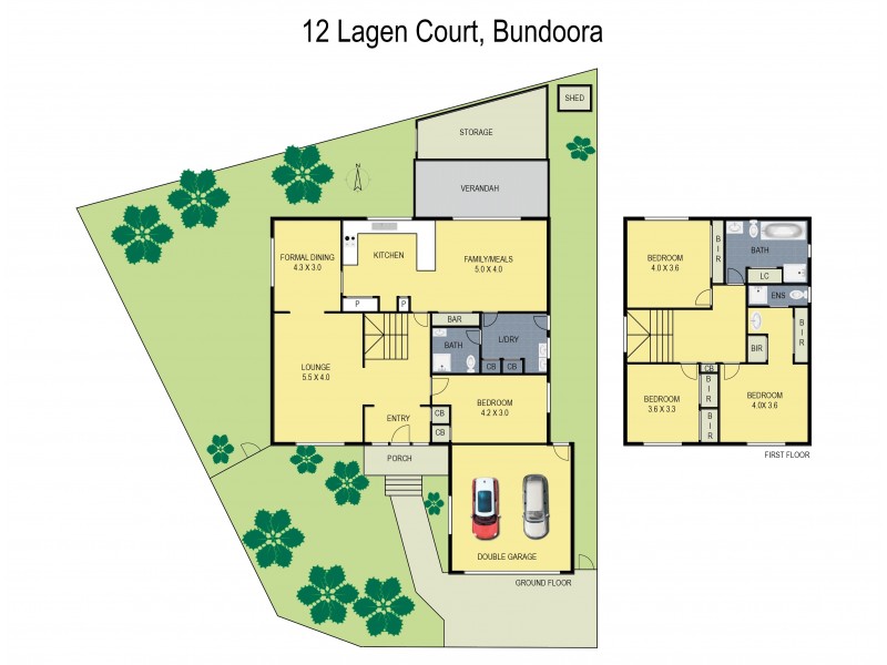 12 Lagen Court, Bundoora VIC 3083 Floorplan