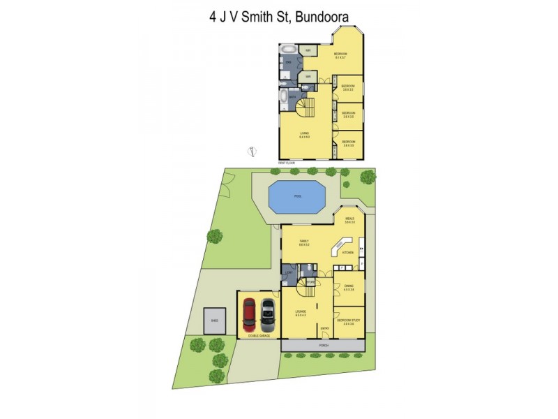 4 J V Smith Street, Bundoora VIC 3083 Floorplan