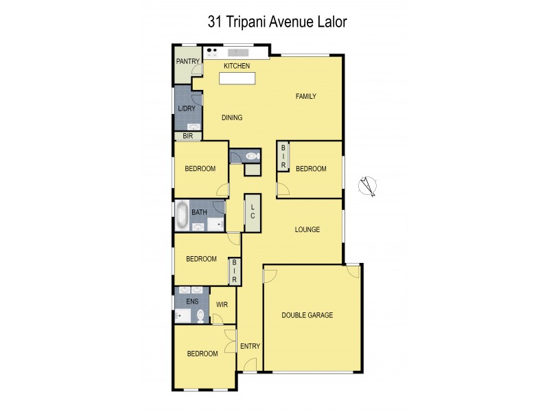 31 Tripani Avenue, Lalor VIC 3075 Floorplan