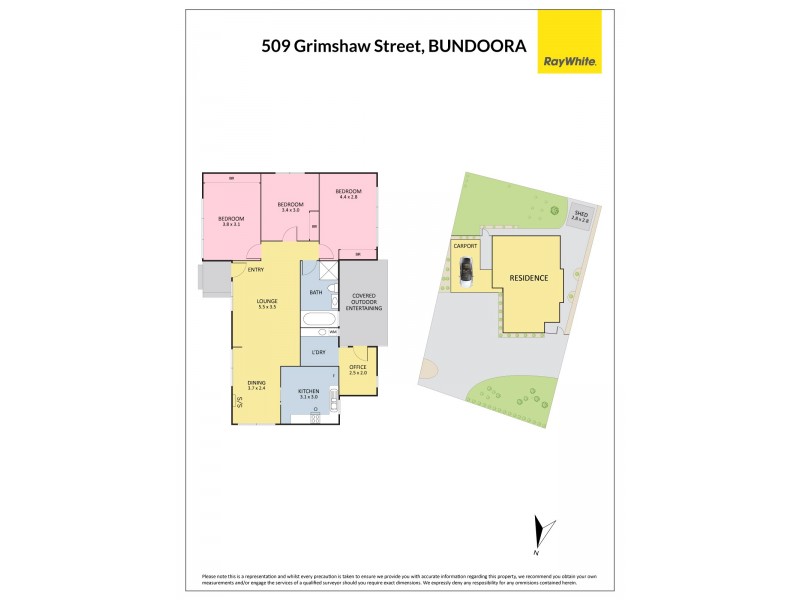 509 Grimshaw Street, Bundoora VIC 3083 Floorplan