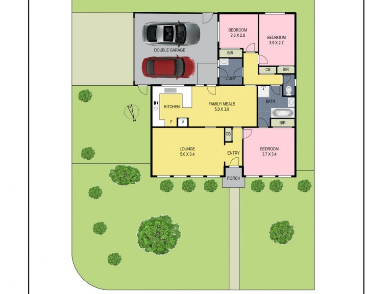 24 Milton Parade, Bundoora VIC 3083 Floorplan