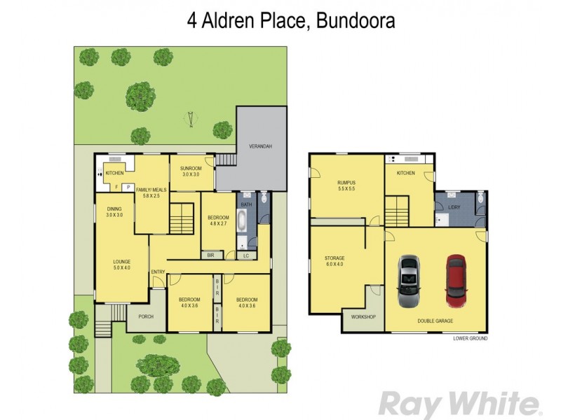 4 Aldren Place, Bundoora VIC 3083 Floorplan