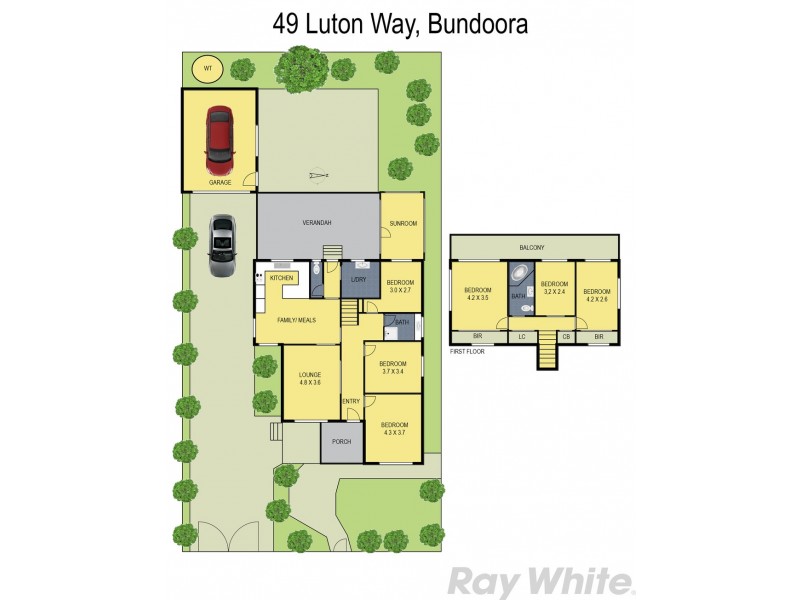 49 Luton Way, Bundoora VIC 3083 Floorplan