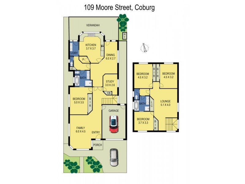 109 Moore Street, Coburg VIC 3058 Floorplan