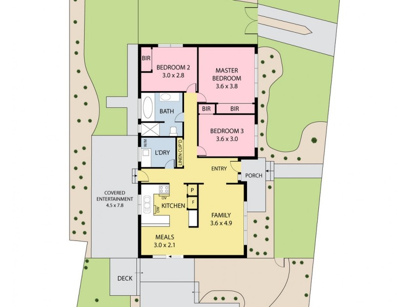11 Eaglet Court, Mill Park VIC 3082 Floorplan