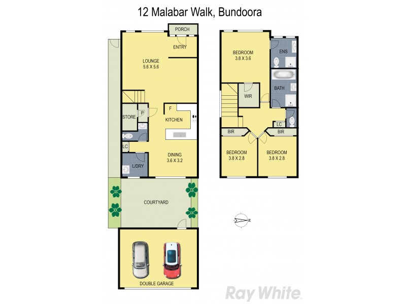 12 Malabar Walk, Bundoora VIC 3083 Floorplan
