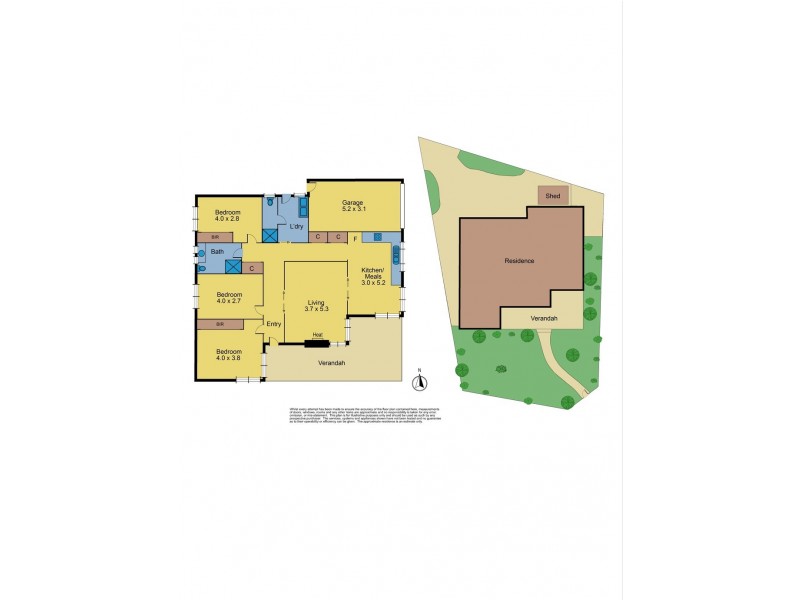 2 Green Avenue, Kingsbury VIC 3083 Floorplan
