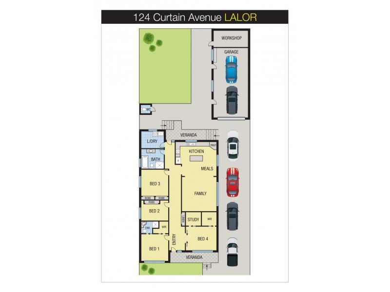 124 Curtin Avenue, Lalor VIC 3075 Floorplan