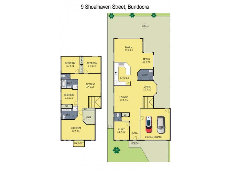 9 Shoalhaven Street, Bundoora VIC 3083 Floorplan