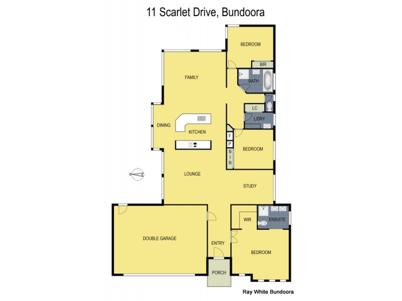11 Scarlet Drive, Bundoora VIC 3083 Floorplan