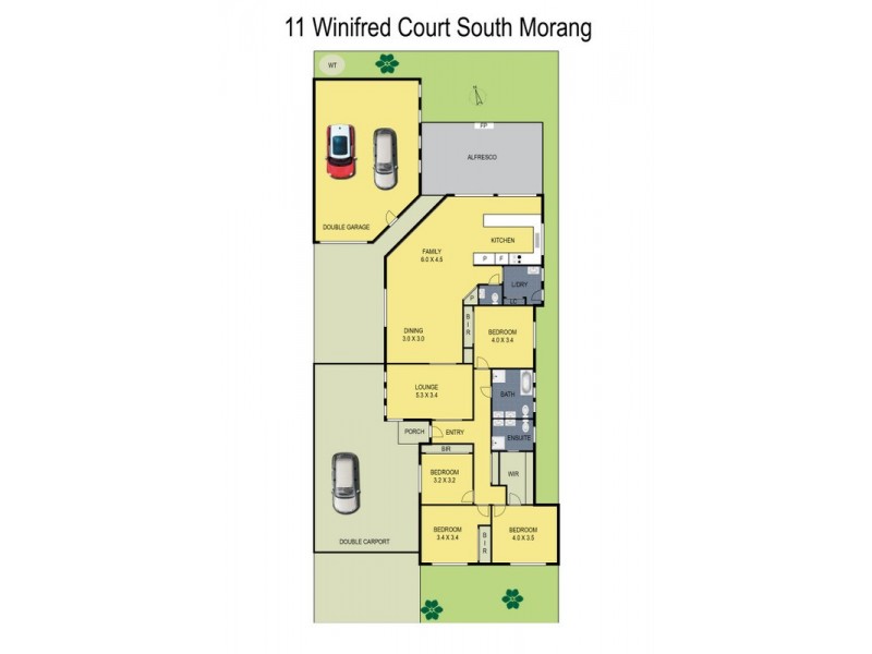 11 Winifred Court, South Morang VIC 3752 Floorplan