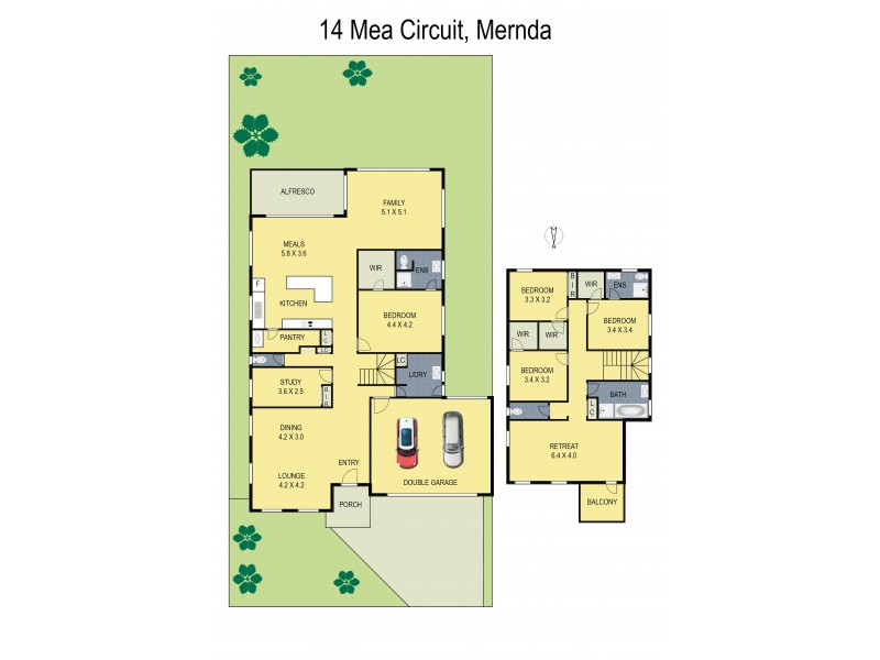 14 Mea Circuit, Mernda VIC 3754 Floorplan