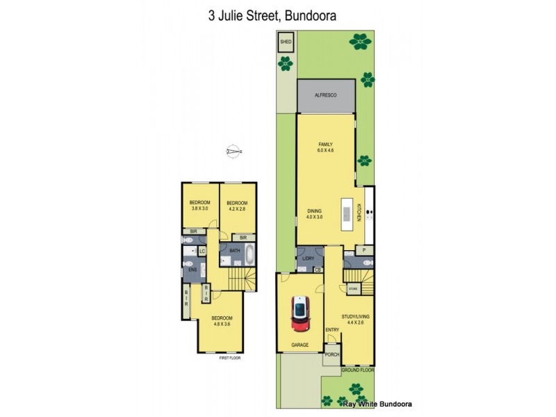 3 Julie Street, Bundoora VIC 3083 Floorplan