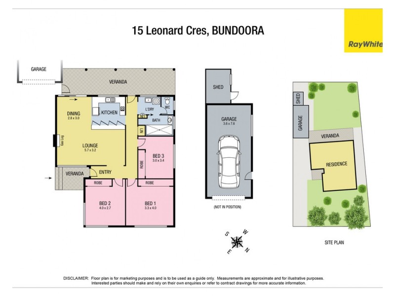 15 Leonard Crescent, Bundoora VIC 3083 Floorplan