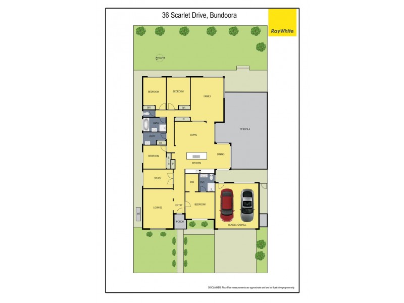 36 Scarlet Drive, Bundoora VIC 3083 Floorplan