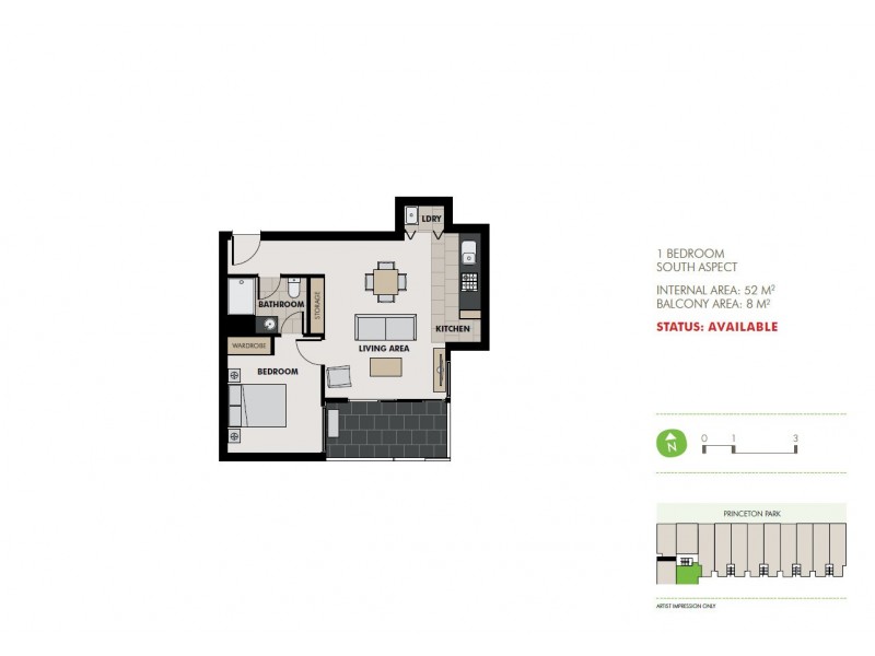 104/14 Chancellor Avenue, Bundoora VIC 3083 Floorplan