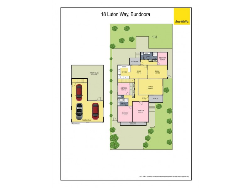 18 Luton Way, Bundoora VIC 3083 Floorplan