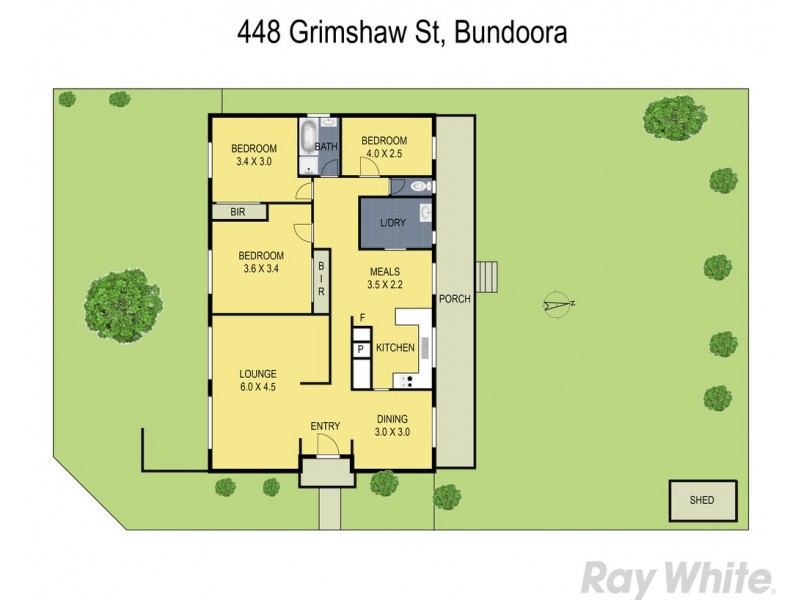 448 Grimshaw Street, Bundoora VIC 3083 Floorplan