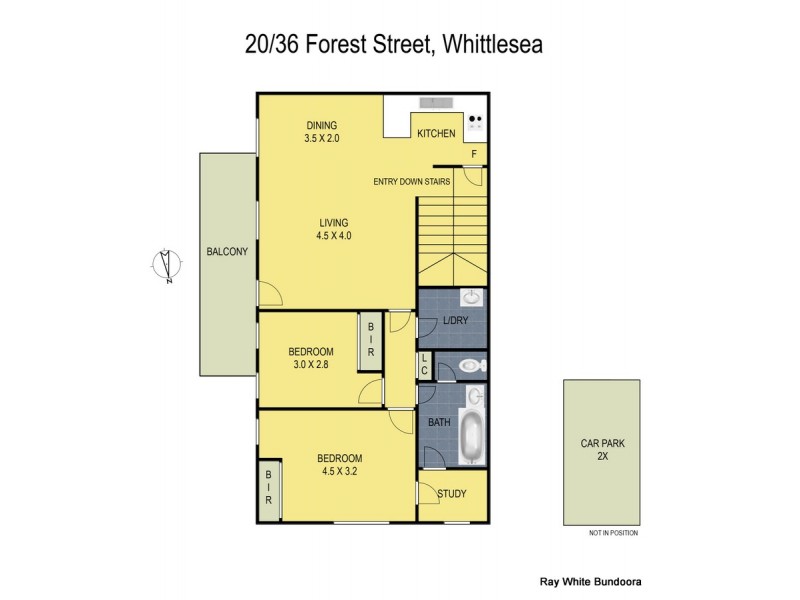 20/36 Forest Street, Whittlesea VIC 3757 Floorplan