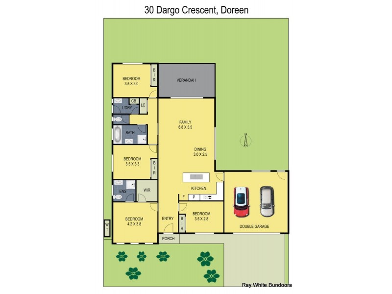 30 Dargo Crescent, Doreen VIC 3754 Floorplan