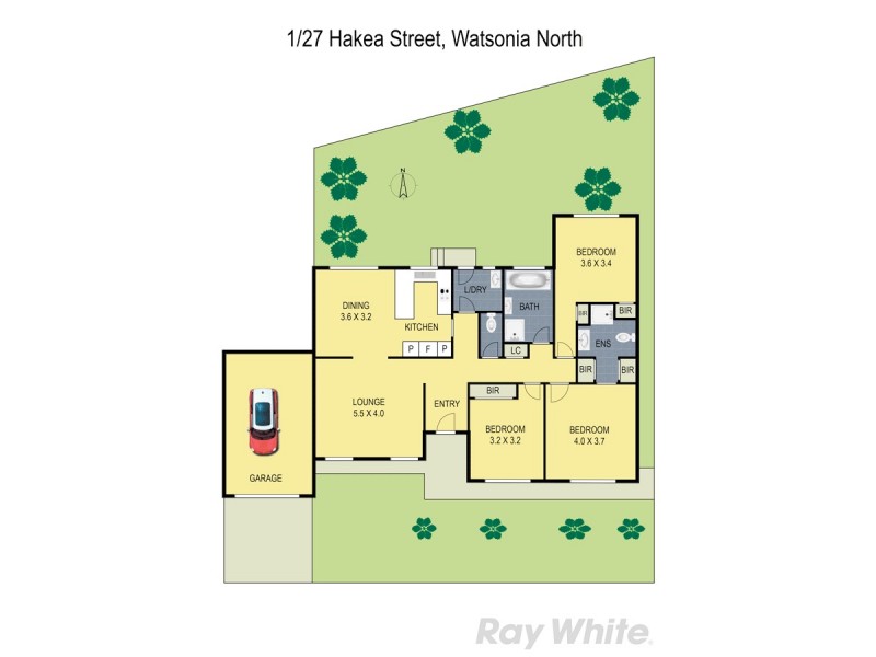 1/27 Hakea Street, Watsonia North VIC 3087 Floorplan