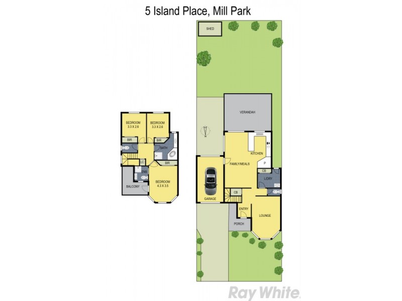 5 Island Place, Mill Park VIC 3082 Floorplan
