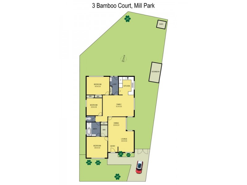 3 Bamboo Court, Mill Park VIC 3082