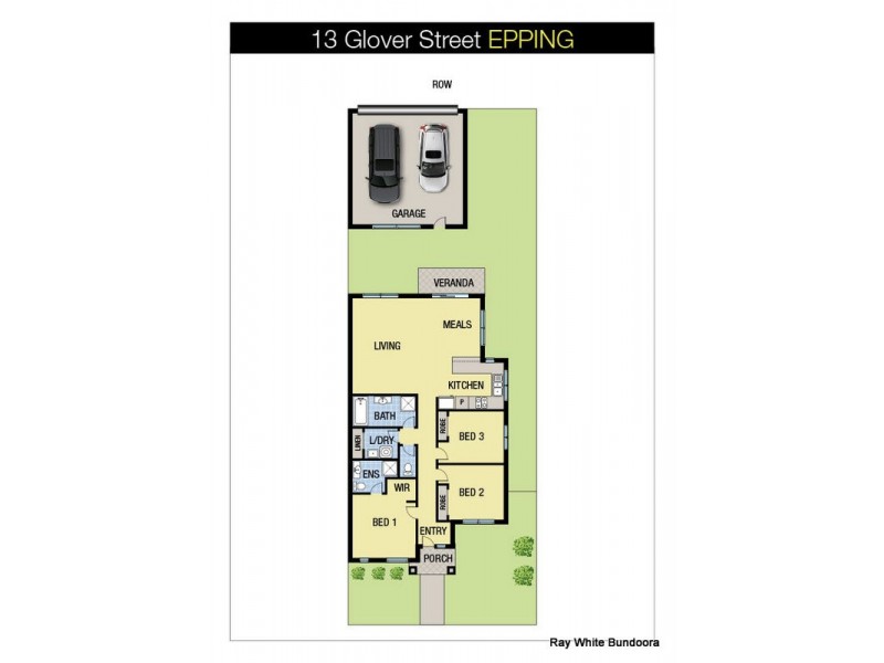 13 Glover Street, Epping VIC 3076 Floorplan