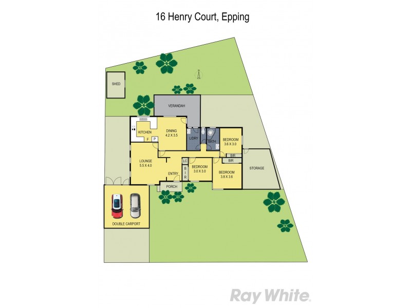 16 Henry Court, Epping VIC 3076 Floorplan