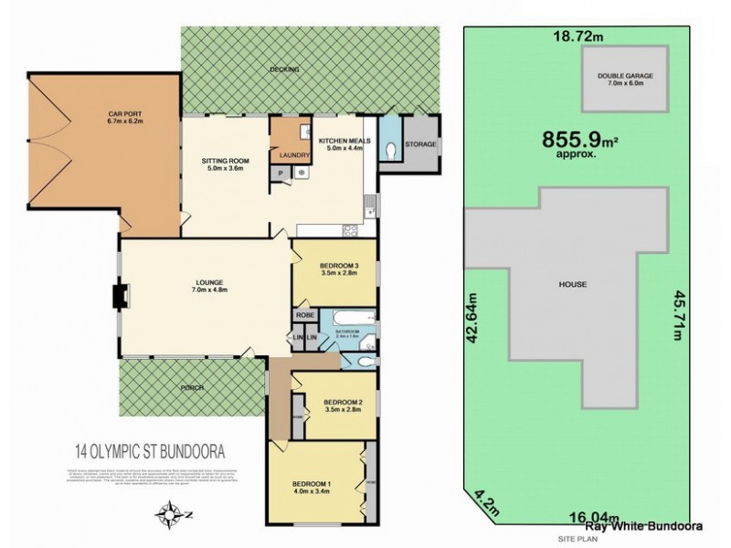 14 Olympic Street, Bundoora VIC 3083 Floorplan