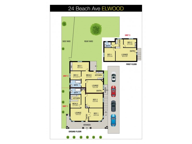 24 Beach Avenue, Elwood VIC 3184 Floorplan