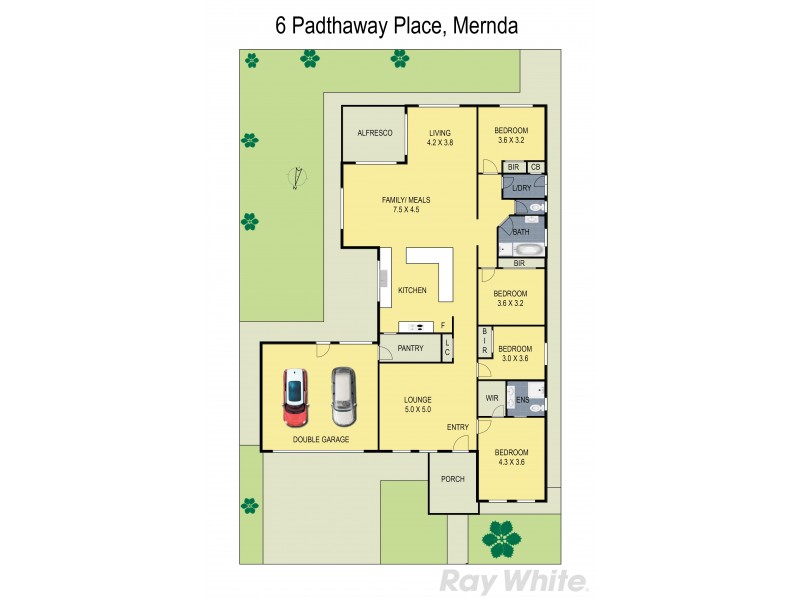 6 Padthaway Place, Mernda VIC 3754 Floorplan