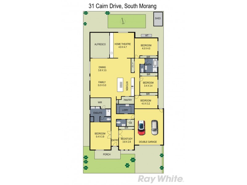31 Cairn Drive, South Morang VIC 3752 Floorplan