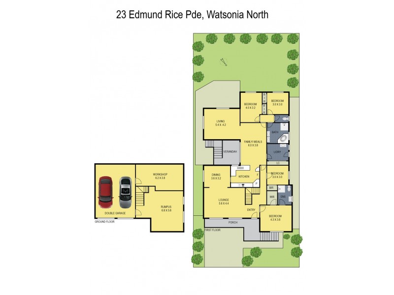 23 Edmund Rice Parade, Watsonia North VIC 3087 Floorplan