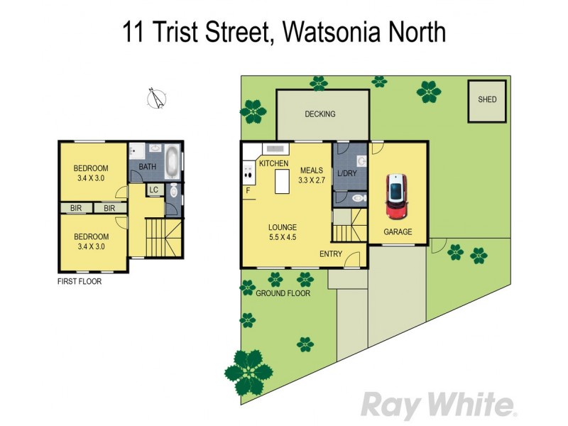 11 Trist Street, Watsonia North VIC 3087 Floorplan