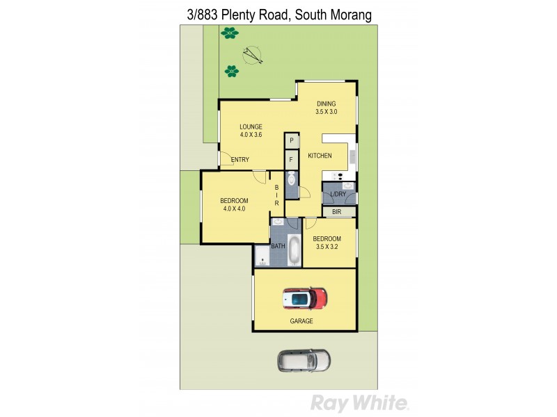 3/883 Plenty Road, South Morang VIC 3752 Floorplan