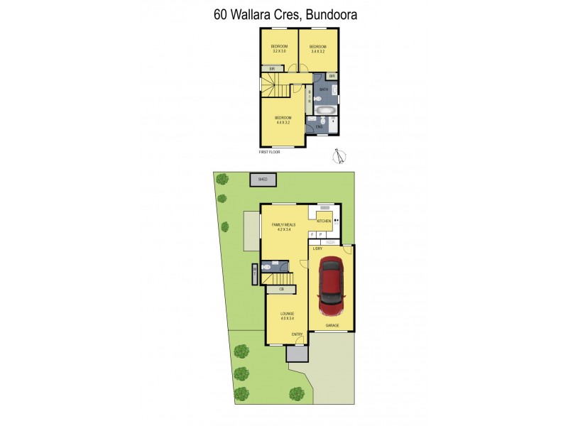 60 Wallara Crescent, Bundoora VIC 3083 Floorplan