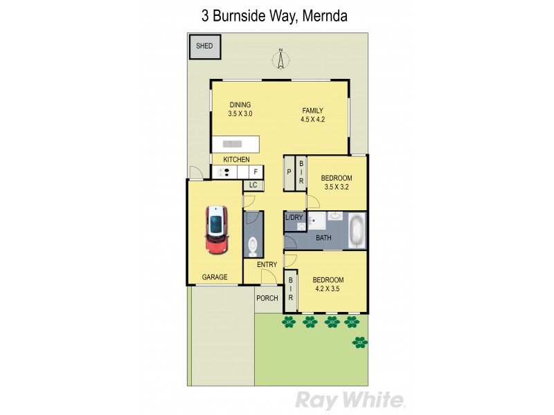 3 Burnside Way, Mernda VIC 3754 Floorplan