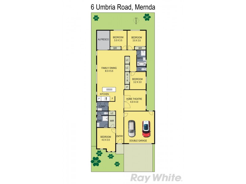 6 Umbria Road, Mernda VIC 3754 Floorplan