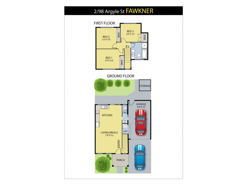 2/98 Argyle Street, Fawkner VIC 3060