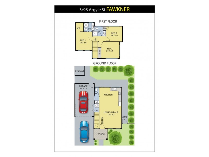 2/98 Argyle Street, Fawkner VIC 3060