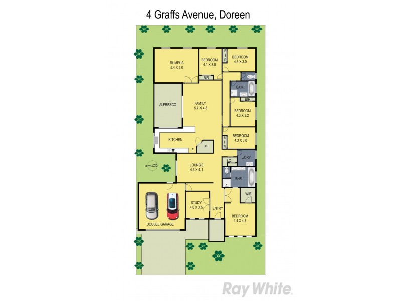 4 Graffs Avenue, Doreen VIC 3754 Floorplan