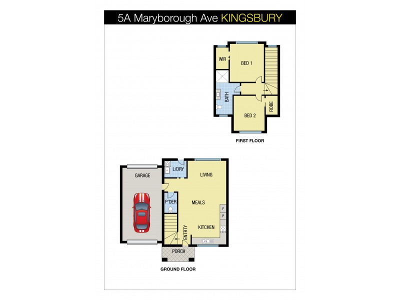 5A Maryborough Avenue, Kingsbury VIC 3083 Floorplan