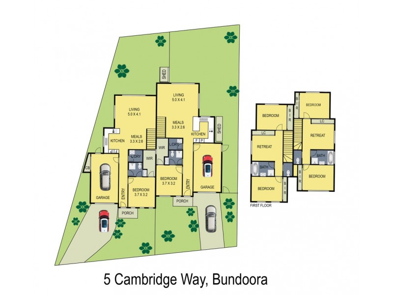 5 Cambridge Way, Bundoora VIC 3083 Floorplan