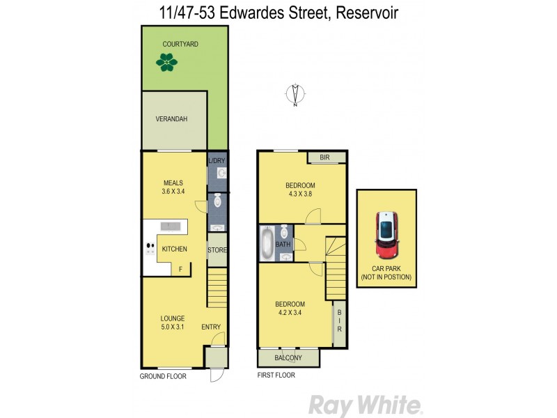 11/47-53 Edwardes Street, Reservoir VIC 3073 Floorplan