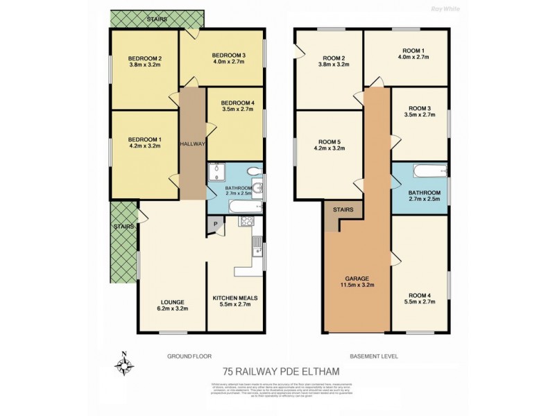 75 Railway Parade, Eltham VIC 3095 Floorplan